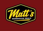 Matts Warehouse Deals Promo